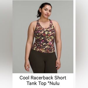 Lululemon Athletica Colorful Racerback Short Tank (Nulu)